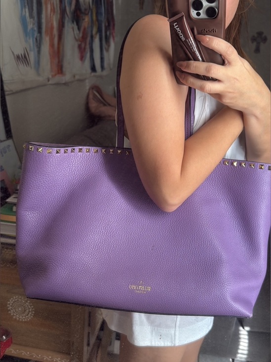 Valentino Garavani Handbags - Valentino-Rockstud leather tote bag